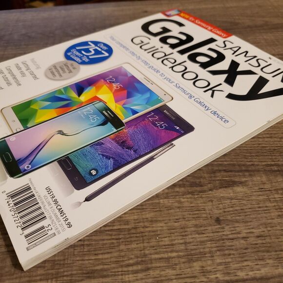 Samsung Galaxy guidebook paperback book - Picture 4 of 6